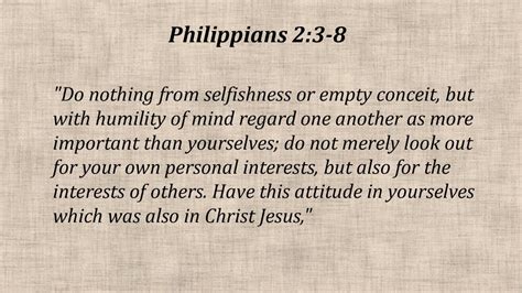philippians 2:3-8|Philippians 2:3.
